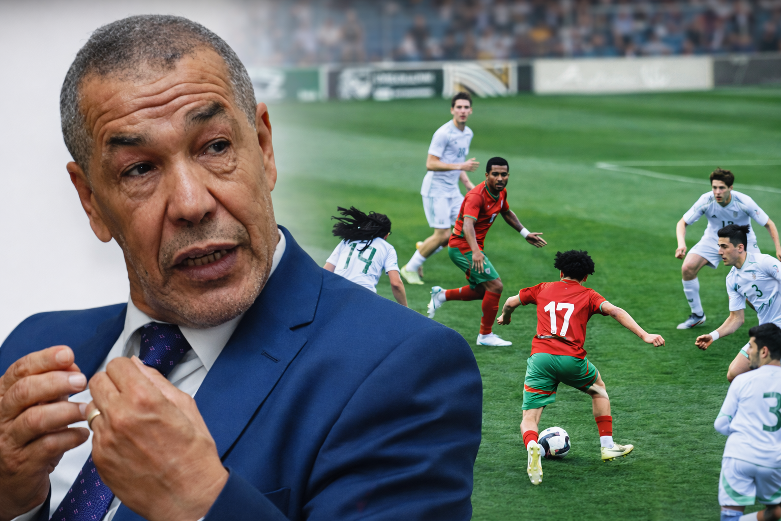 الإعلامي الجزائري علي بن شيخ يهاجم منتخب الجزائر بعد الهزيمة أمام المغرب بثلاثية بكلامات نارية