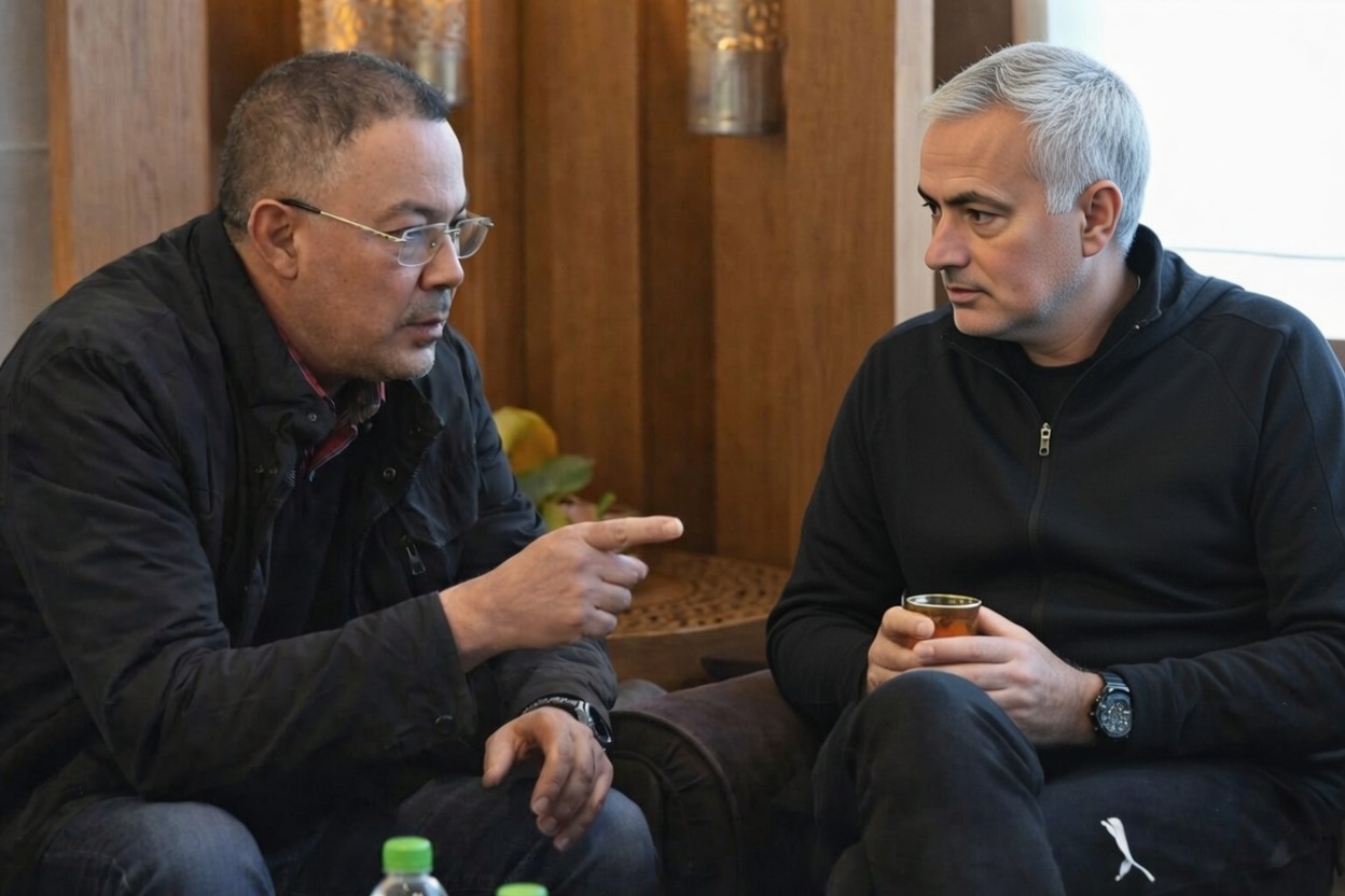 جوزيه مورينيو الخيار الأول لتدريب المنتخب المغربي خلفًا لوليد الركراكي