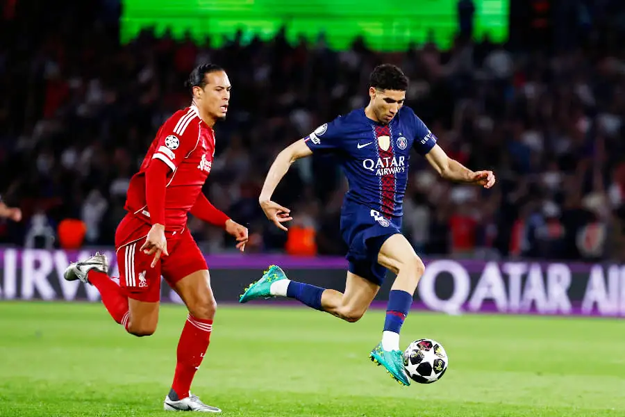 القنوات المفتوحة الناقلة لمباراة ليفربول وباريس سان جيرمان في دوري أبطال أوروبا