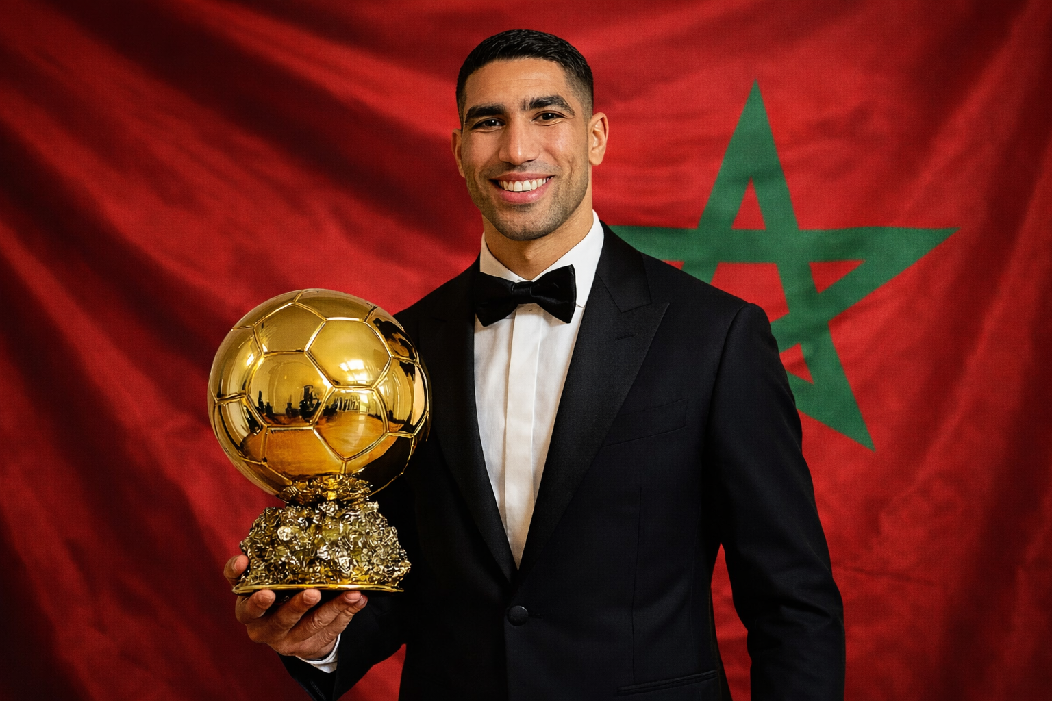 نقطة واحدة تفصل أشرف حكيمي عن الكرة الذهبية 2026