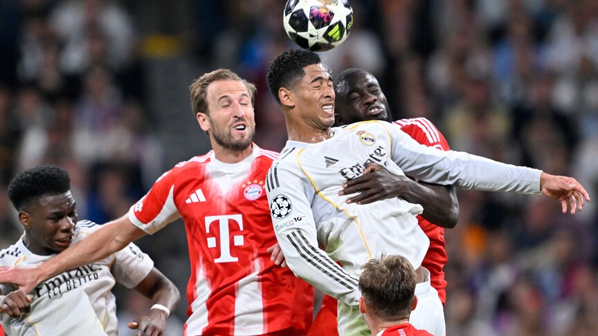 القنوات المفتوحة الناقلة لمباراة بايرن ميونخ وريال مدريد في دوري أبطال أوروبا