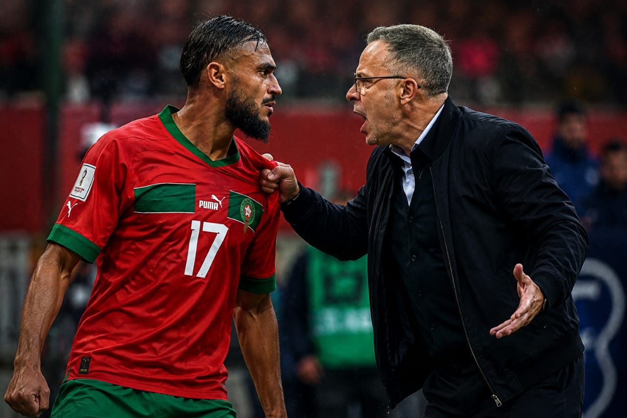 تسريب ما وقع بين سفيان بوفال ومحمد وهبي داخل معسكر المنتخب المغربي