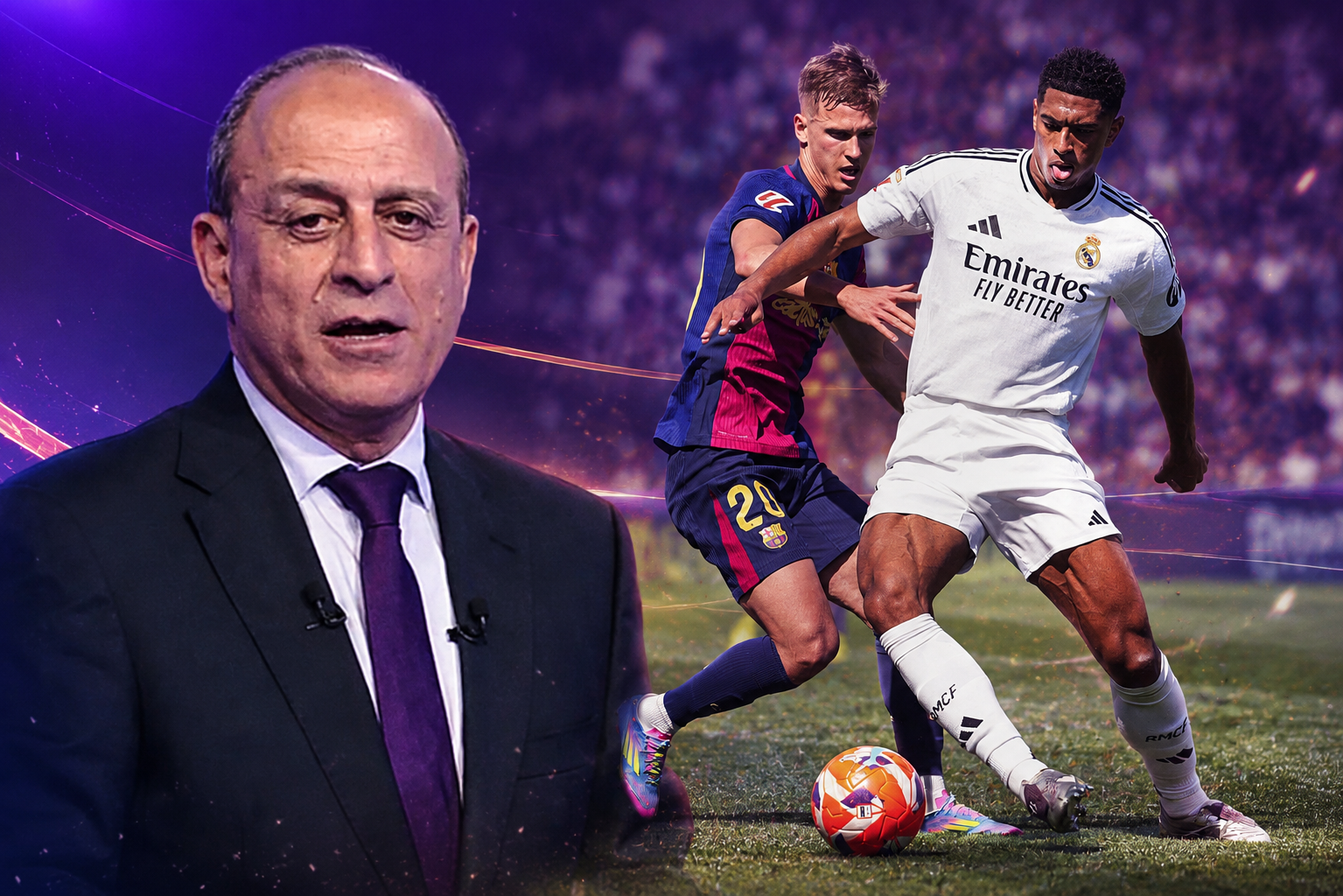 الخبير التحكيمي جمال الشريف يكشف حقيقة تعرض ريال مدريد للظلم التحكيمي أمام برشلونة في الكلاسيكو