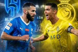 القنوات المفتوحة الناقلة لمباراة النصر والهلال في الدوري السعودي 2025-2026