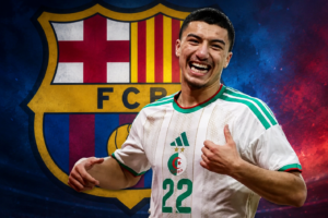 برشلونة يراقب النجم الجزائري إبراهيم مازا خلال كأس العالم 2026