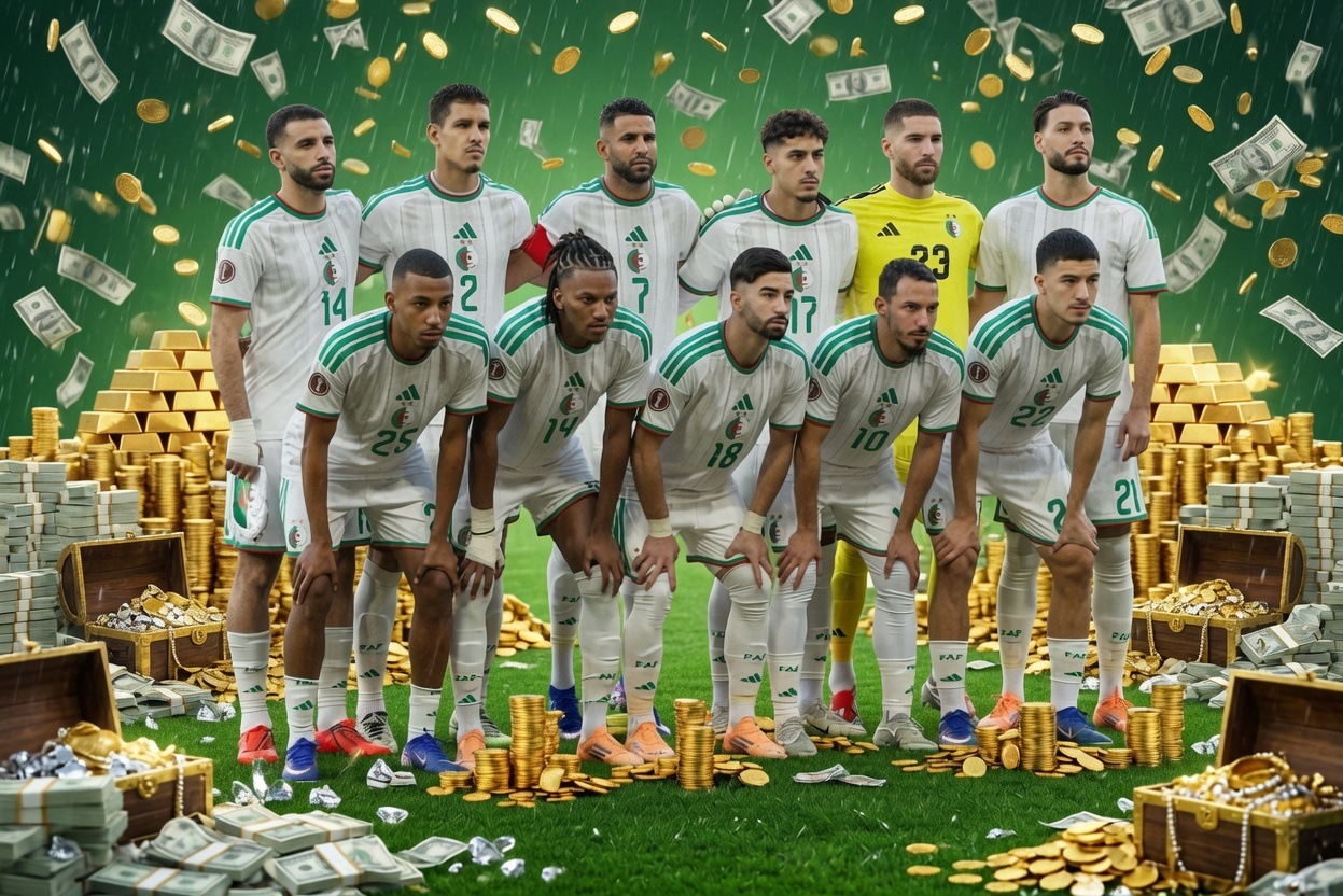 القيمة السوقية للاعبي المنتخب الجزائري المشاركين في كأس العالم 2026