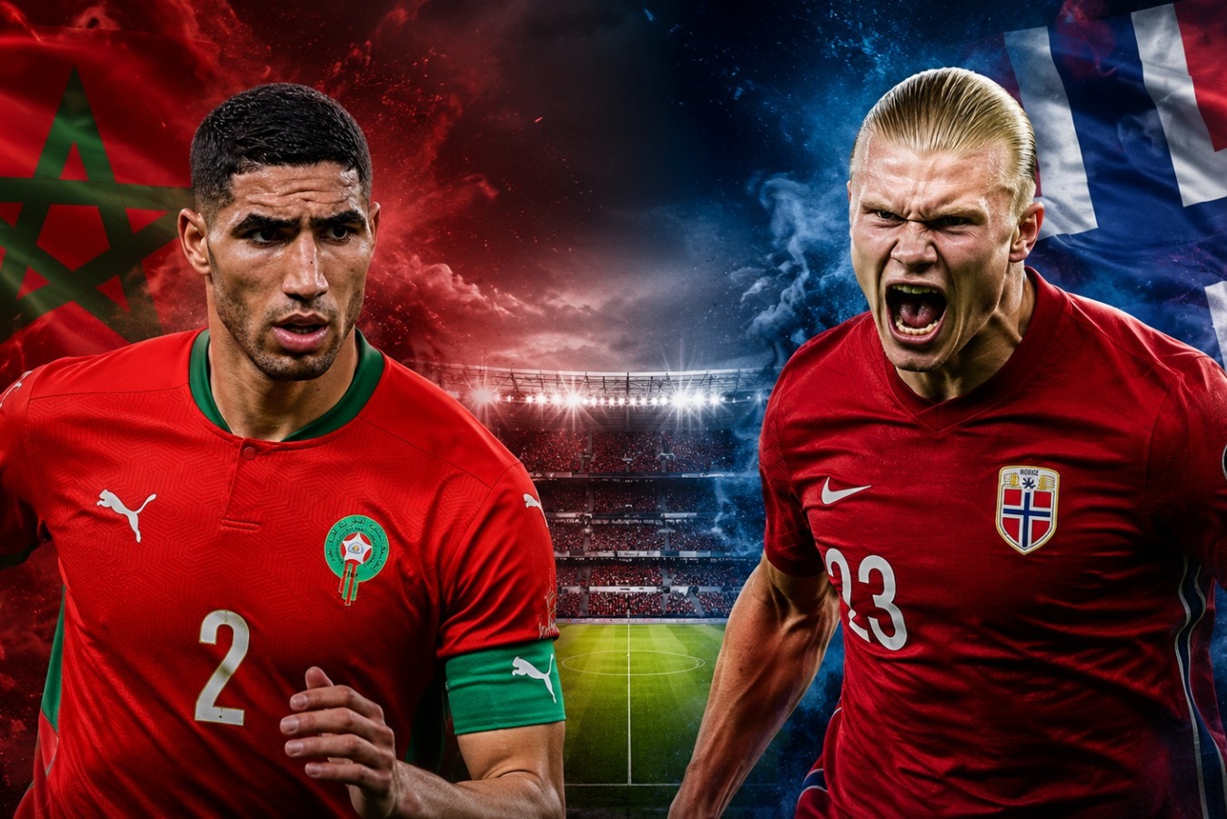 القنوات الناقلة لمباراة المغرب والنرويج الودية استعدادًا لكأس العالم 2026
