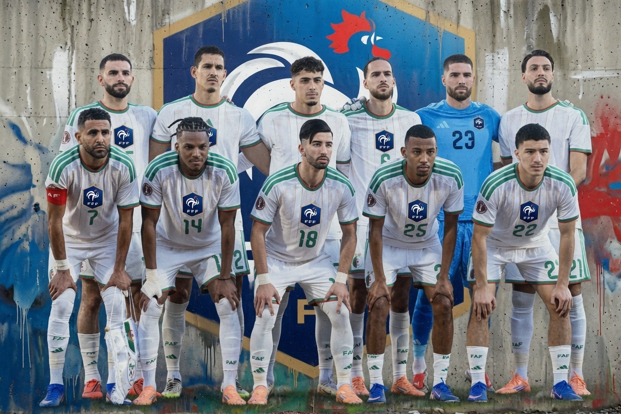 تعرف على 13 لاعبًا وُلدوا في فرنسا ويمثلون منتخب الجزائر في كأس العالم 2026