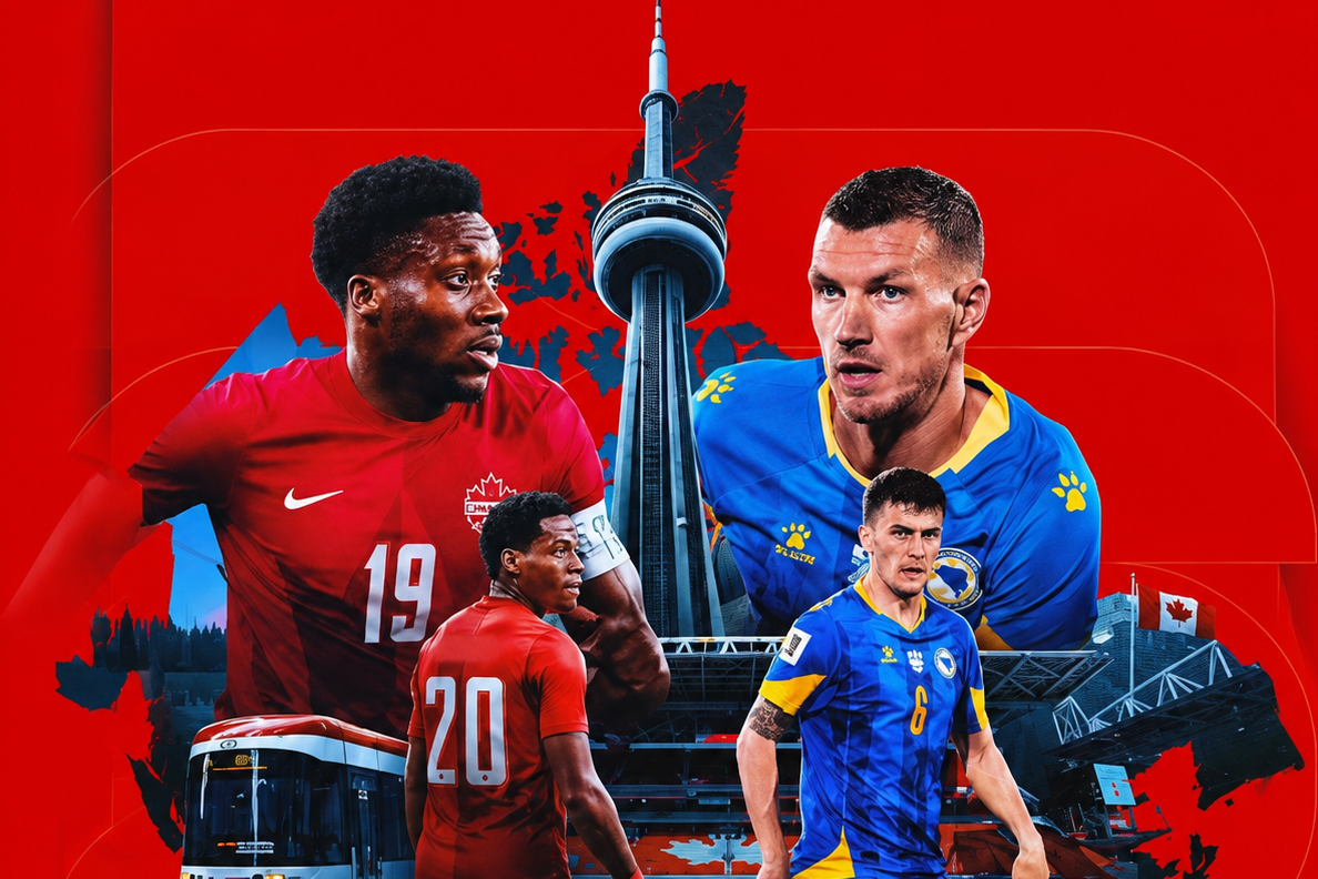 القنوات المفتوحة الناقلة لمباراة كندا والبوسنة في كأس العالم 2026