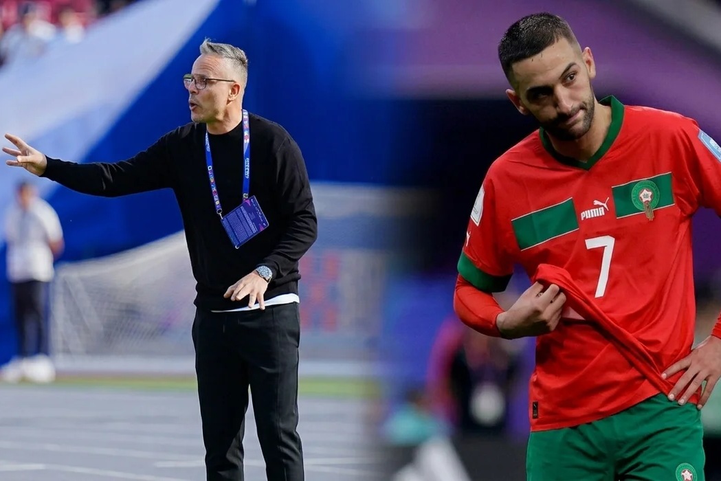 محمد وهبي يواصل أتصالاته من أجل أقناع حكيم زياش بالعودة للمنتخب المغربي