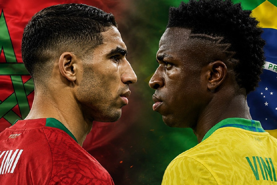 القنوات الناقلة لمباراة المغرب والبرازيل في كأس العالم 2026 مع الترددات الكاملة