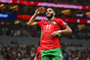 فيديو إسماعيل الصيباري يفتتح التسجيل للمغرب أمام البرازيل في كأس العالم 2026 بهدف رائع
