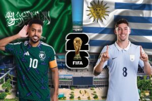 القنوات المفتوحة الناقلة لمباراة السعودية وأوروغواي في كأس العالم 2026