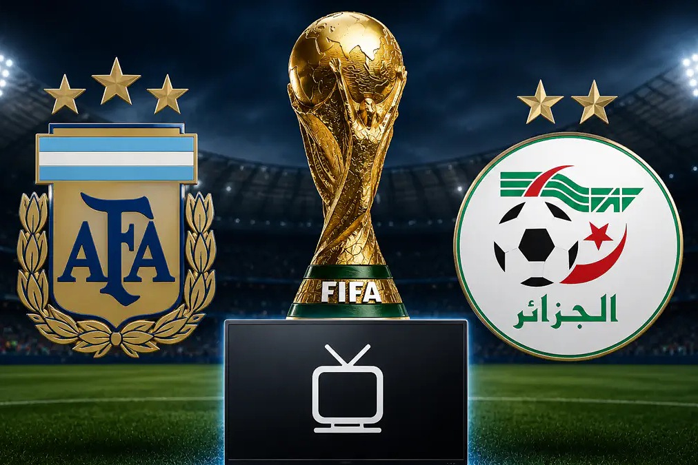 القنوات المفتوحة الناقلة لمباراة الأرجنتين والجزائر في كأس العالم 2026
