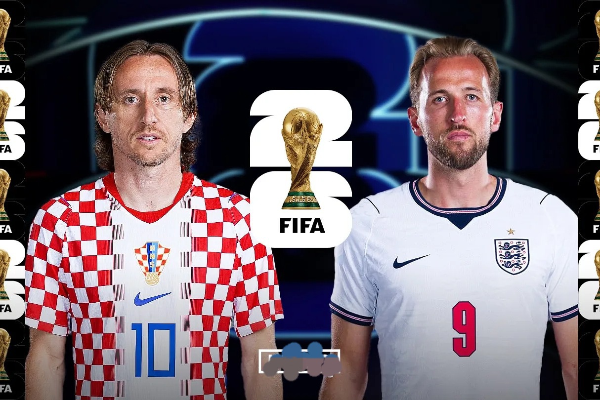 القنوات المفتوحة الناقلة لمباراة إنجلترا وكرواتيا في كأس العالم 2026