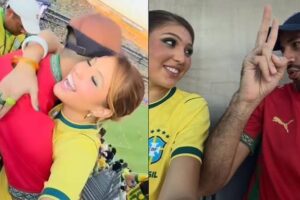 مؤثرة برازيلية تبحث عن شاب مغربي بعد كأس العالم 2026 ومحمد يرد عليها بفيديو مفاجئ
