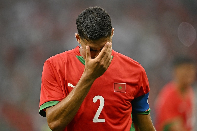 أشرف حكيمي يتلقى صدمة كبيرة بعد مباراة المغرب واسكتلندا في كأس العالم 2026