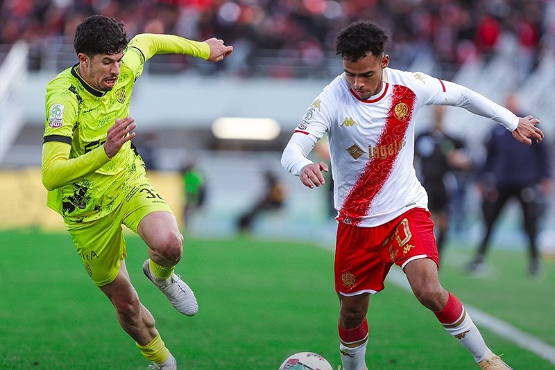 موعد مباراة الوداد والمغرب الفاسي والقنوات الناقلة في الدوري المغربي 2026