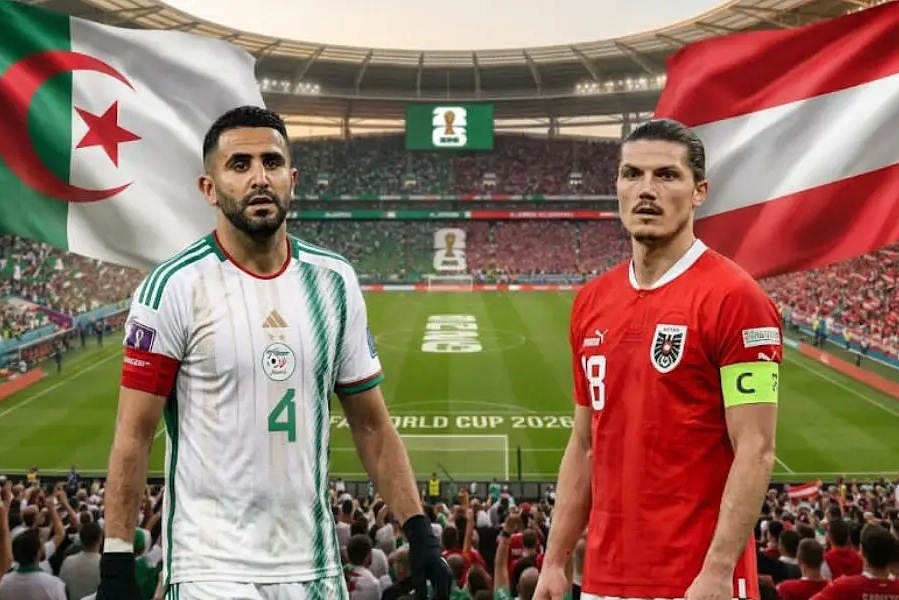 القنوات المفتوحة الناقلة لمباراة الجزائر والنمسا في كأس العالم 2026
