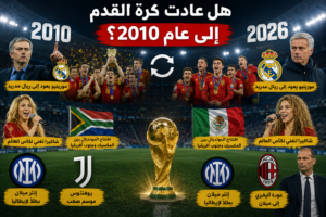 هل عادت كرة القدم إلى عام 2010؟ تشابهات غريبة بين مونديال 2026 وأحداث قبل 16 سنة تثير الجدل