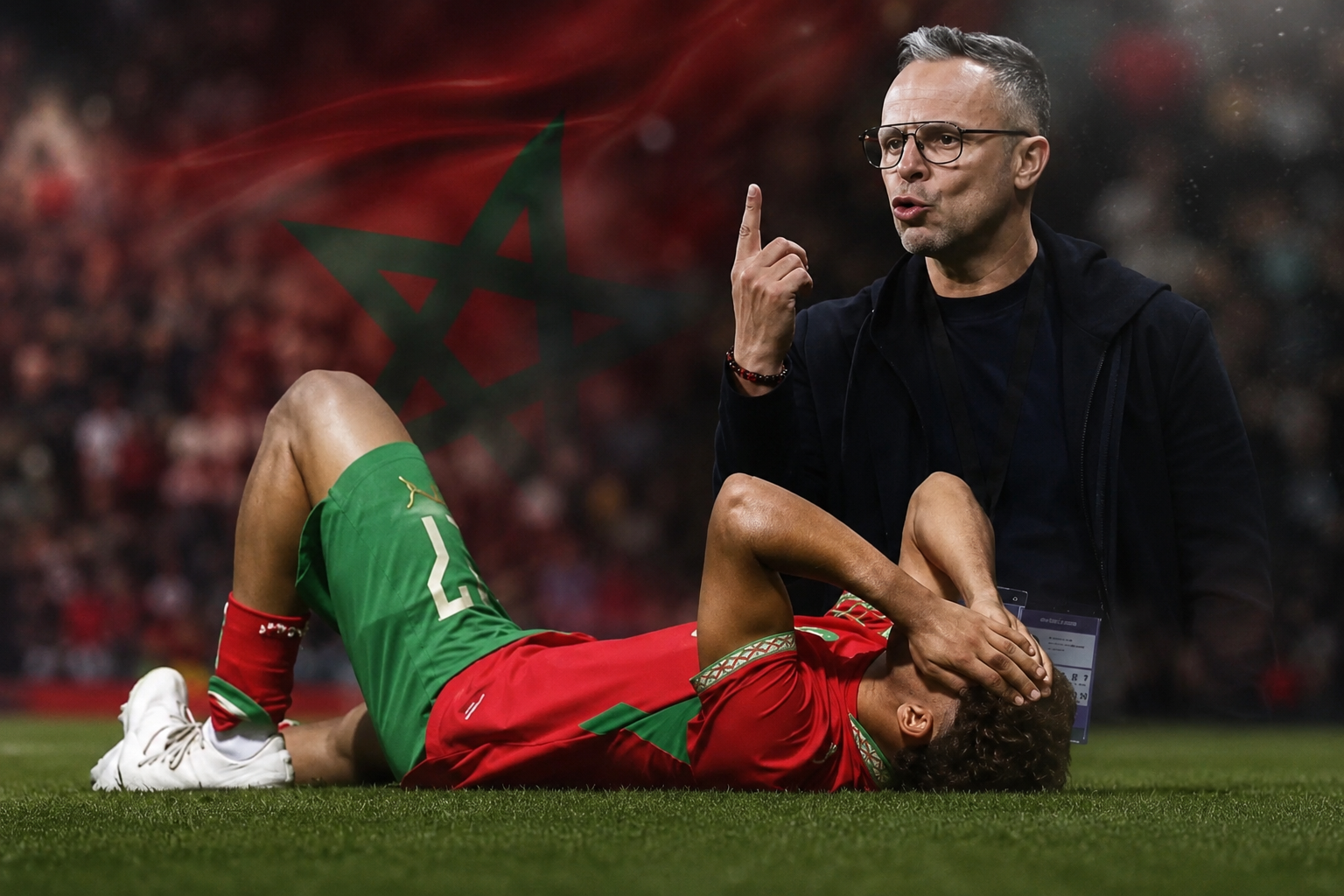 محمد وهبي يفاجئ المغاربة ويعلن بديلًا غير متوقع مكان الزلزولي في مباراة البرازيل بكأس العالم 2026
