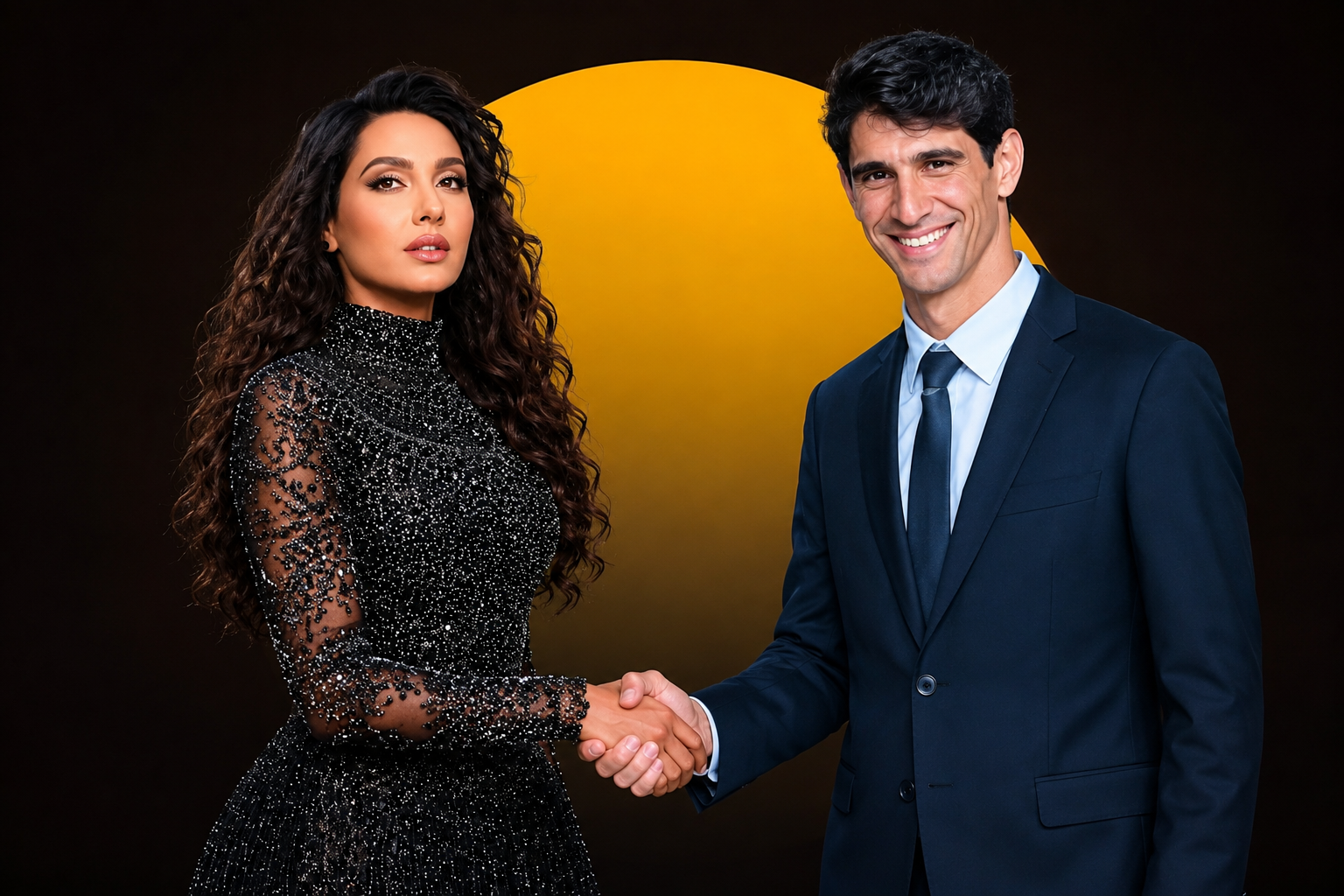 ياسين بونو يدخل في علاقة حب جديدة مع الفنانة العالمية نورة فتحي