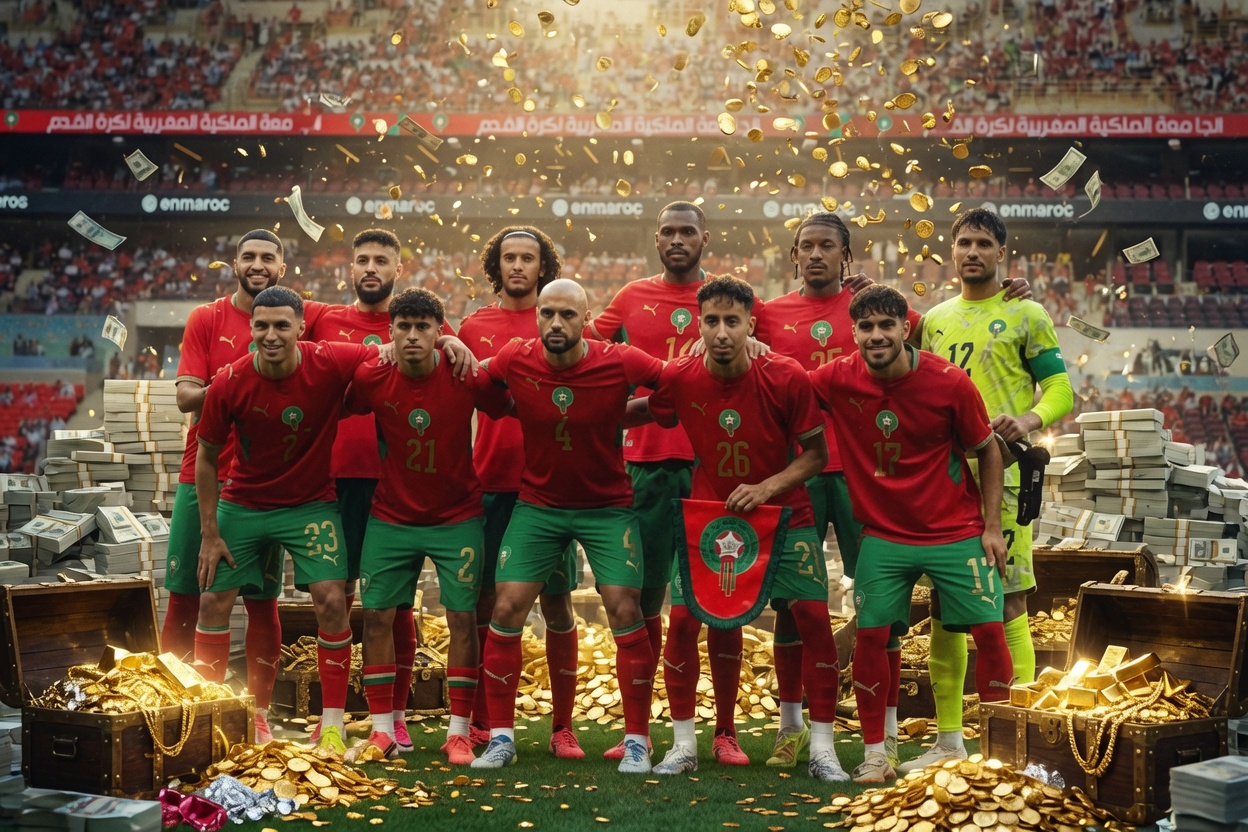 القيمة السوقية للاعبي المنتخب المغربي المشاركين في كأس العالم 2026 وترتيبهم بين المنتخبات