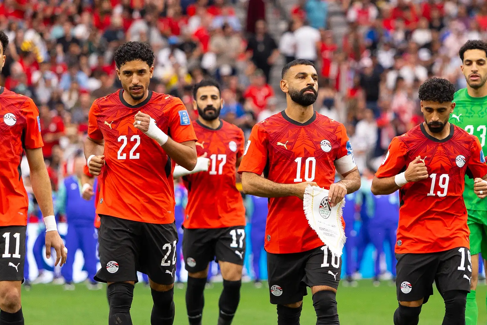 التشكيلة الرسمية لمنتخب مصر ضد أستراليا في كأس العالم 2026