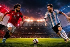 القنوات المفتوحة الناقلة لمباراة الأرجنتين ومصر في كأس العالم 2026