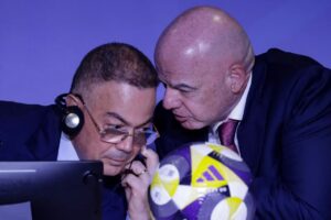 رئيس الفيفا يوجه صدمة جديدة لفوزي لقجع بعد الخروج من ربع نهائي كأس العالم 2026