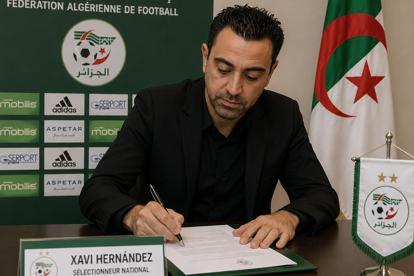 تشافي هيرنانديز مدربا للمنتخب الوطني الجزائري خلفا لبيتكوفيتش