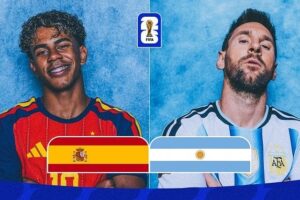 القنوات المفتوحة الناقلة لمباراة الأرجنتين وإسبانيا في نهائي كأس العالم 2026