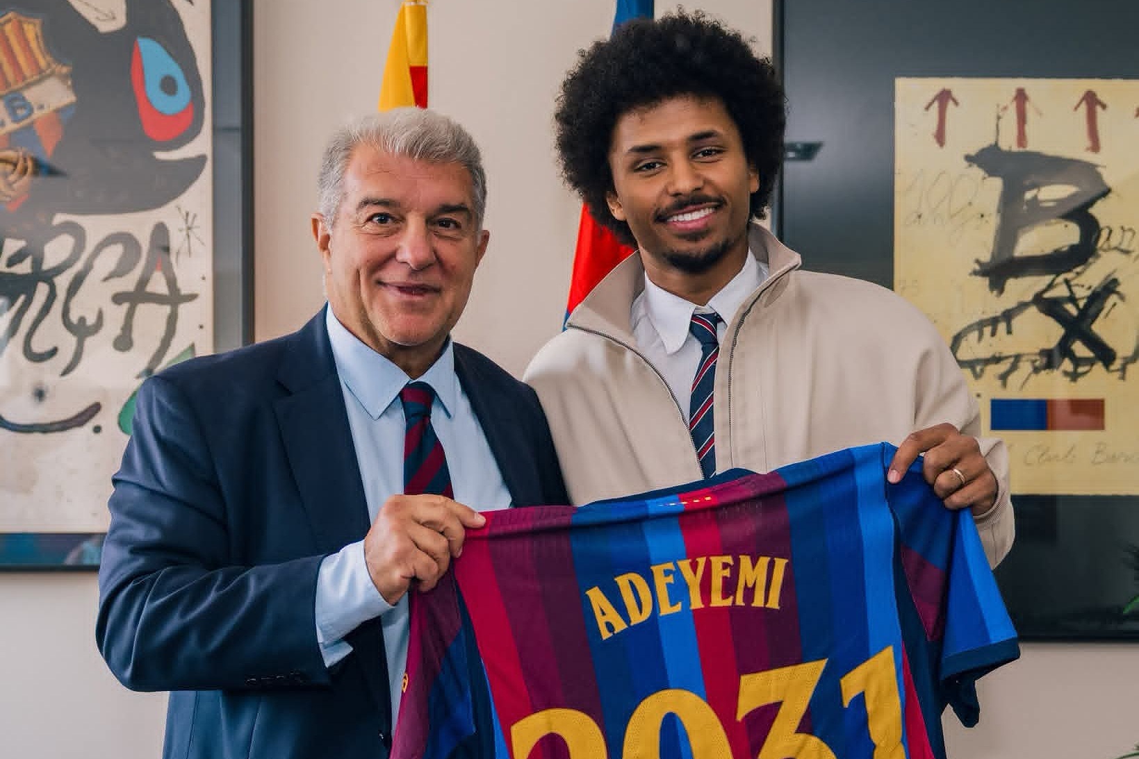 رسمياً برشلونة يعلن التعاقد مع كريم أديمي حتى 2031 في صفقة هجومية جديدة