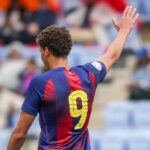حقيقة تسجيل حمزة عبد الكريم في ظهوره الأول مع برشلونة أمام أوروبا ماذا حدث في المباراة؟