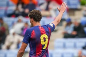 حقيقة تسجيل حمزة عبد الكريم في ظهوره الأول مع برشلونة أمام أوروبا ماذا حدث في المباراة؟