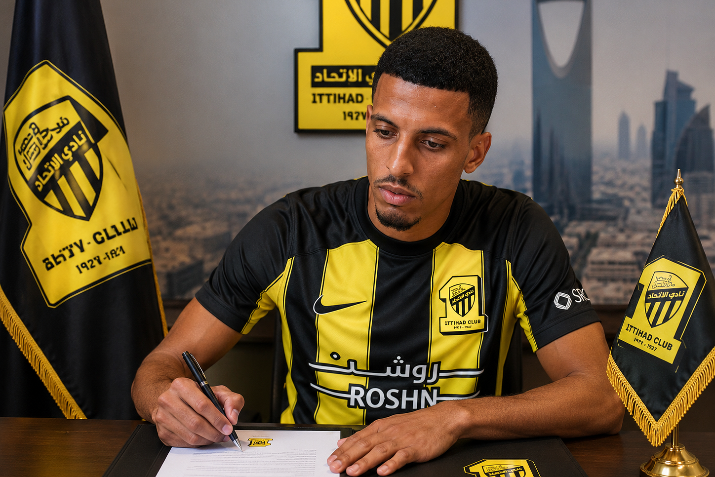رسميا عز الدين أوناحي يوافق على الانضمام إلى الاتحاد السعودي في صفقة مدوية