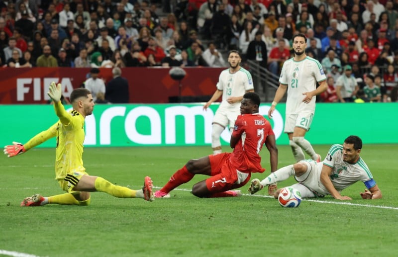 فيديو ملخص وأهداف مباراة الجزائر وسويسرا 0-2 في كأس العالم 2026