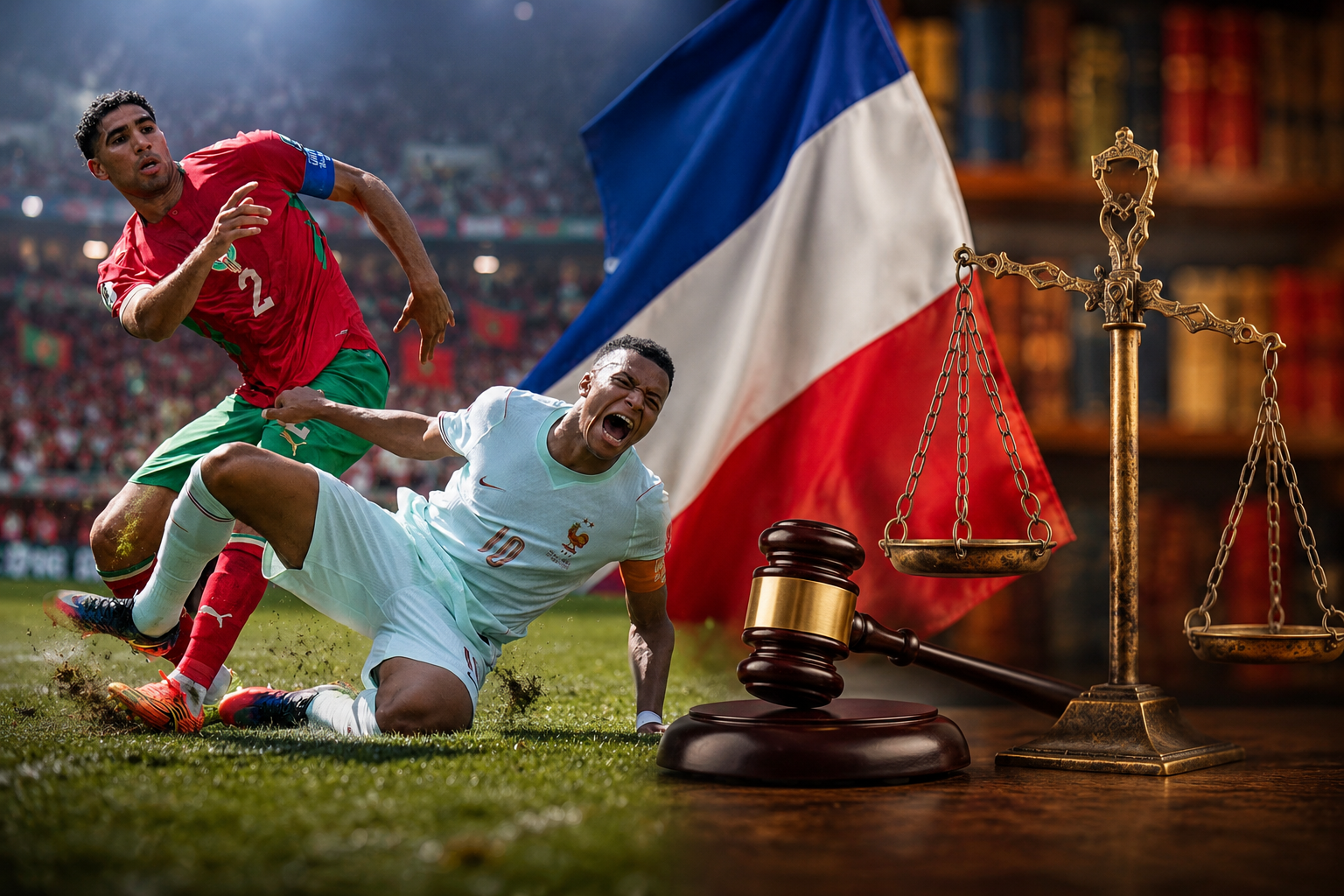 حقيقة تبرئة أشرف حكيمي من جميع التهم بعد مباراة المغرب وفرنسا في كأس العالم 2026