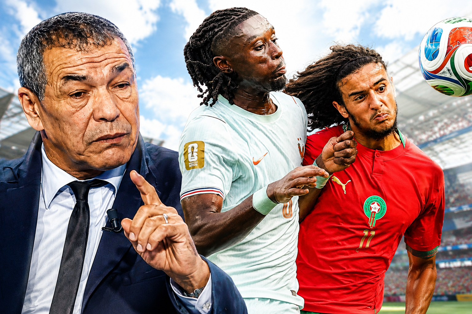 الجزائري علي بن شيخ يعلق على خروج المغرب من كأس العالم 2026 أمام فرنسا بتصريح غير متوقع