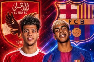 القنوات المفتوحة الناقلة لمباراة برشلونة والأهلي الودية في كأس خوان جامبر 2026
