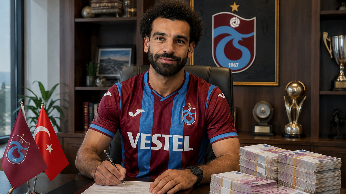 تعرف كما سيتقاضي محمد صلاح مع نادي طرابزون سبور التركي