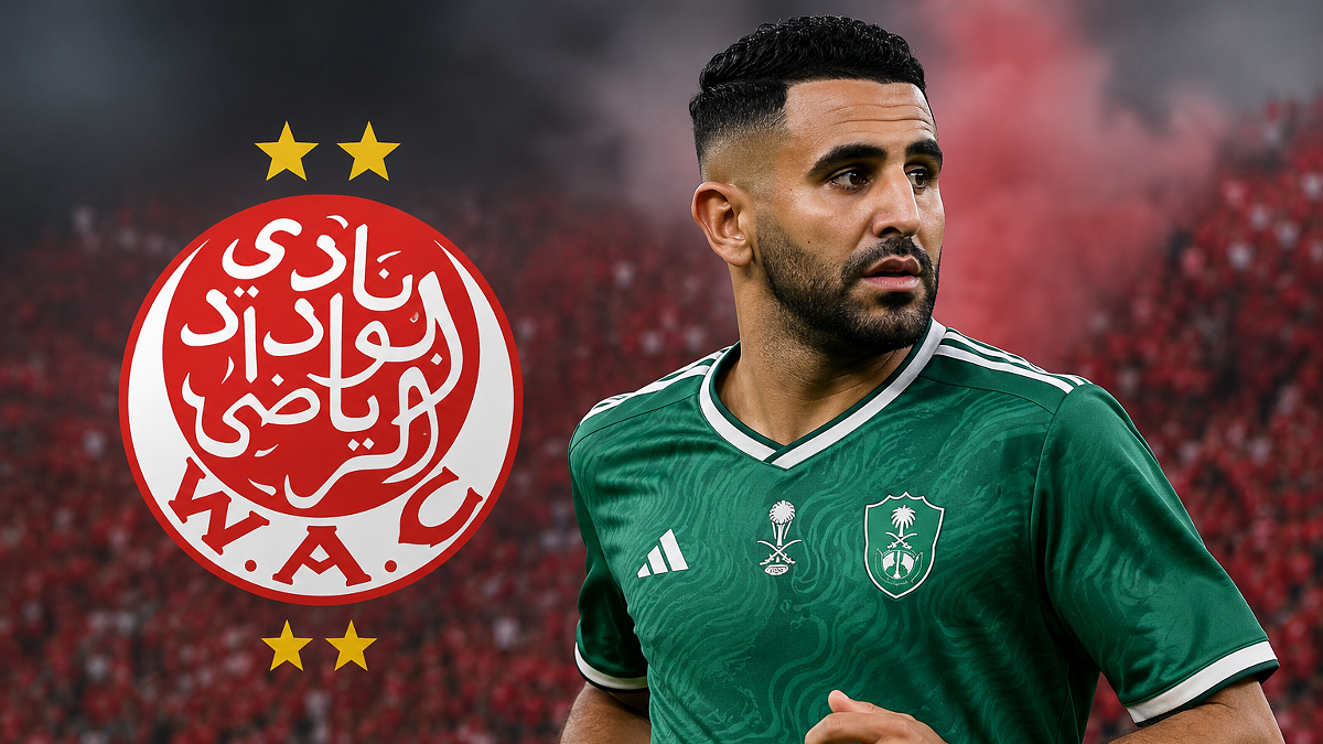 الوداد البيضاوي يفاوض رياض محرز للعب في الدوري المغربي.. تفاصيل مثيرة