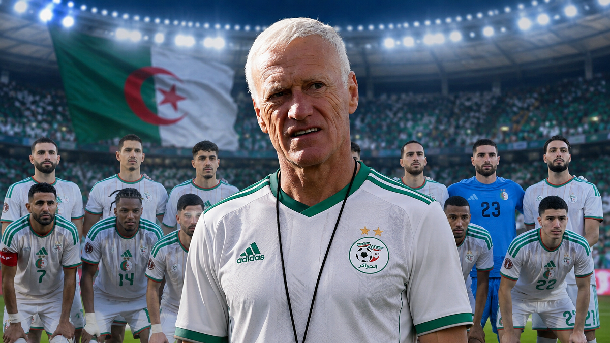 أنباء عن اقتراب ديشامب من تدريب منتخب الجزائر