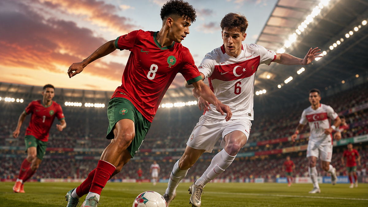 بث مباشر مباراة المغرب وتركيا في ألعاب البحر الأبيض المتوسط 2026