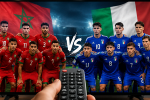 القنوات المفتوحة الناقلة لمباراة المغرب وإيطاليا في دورة ألعاب البحر الأبيض المتوسط 2026