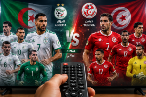 القنوات المفتوحة الناقلة لمباراة الجزائر وتونس في نهائي دورة ألعاب البحر الأبيض المتوسط 2026