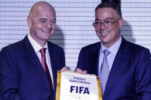 لقجع يعلنها قبل فيفا المغرب سيستضيف نهائي كأس العالم 2030